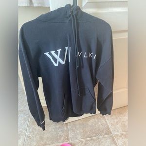 wlkn hoodie black brand new great condition size large